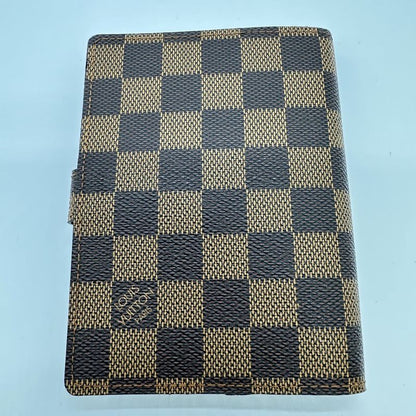Louis Vuitton R20700 Agenda PM Damier Notebook Case Brown Ladies Men Fashion