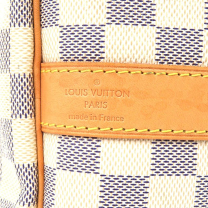 Louis Vuitton Damier Azure Keepall Bandouliere 55 N41429 Boston Bag With Strap
