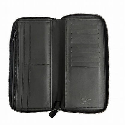 Louis Vuitton Monogram Shadow Zippy Wallet Vertical M62902 Long Wallet For Men
