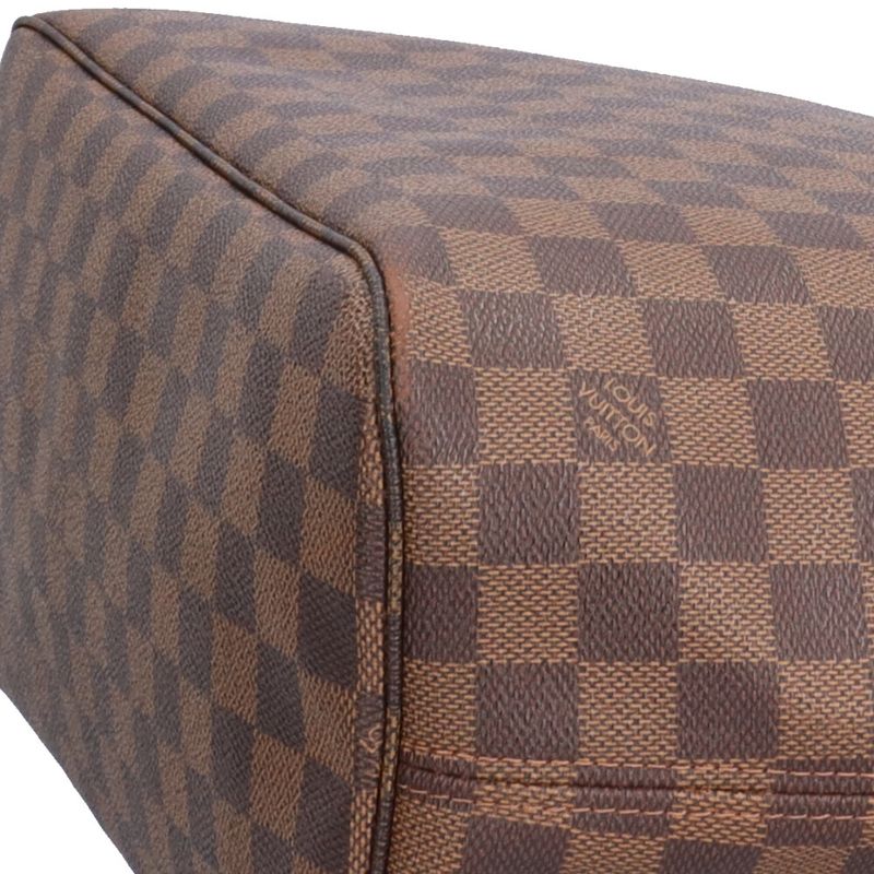 Louis Vuitton Neverfull MM Damier Tote Bag Damier Canvas N51105 Brown Unisex
