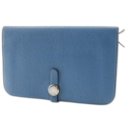 Hermes Dogon GM Togo Unisex Long Wallet
