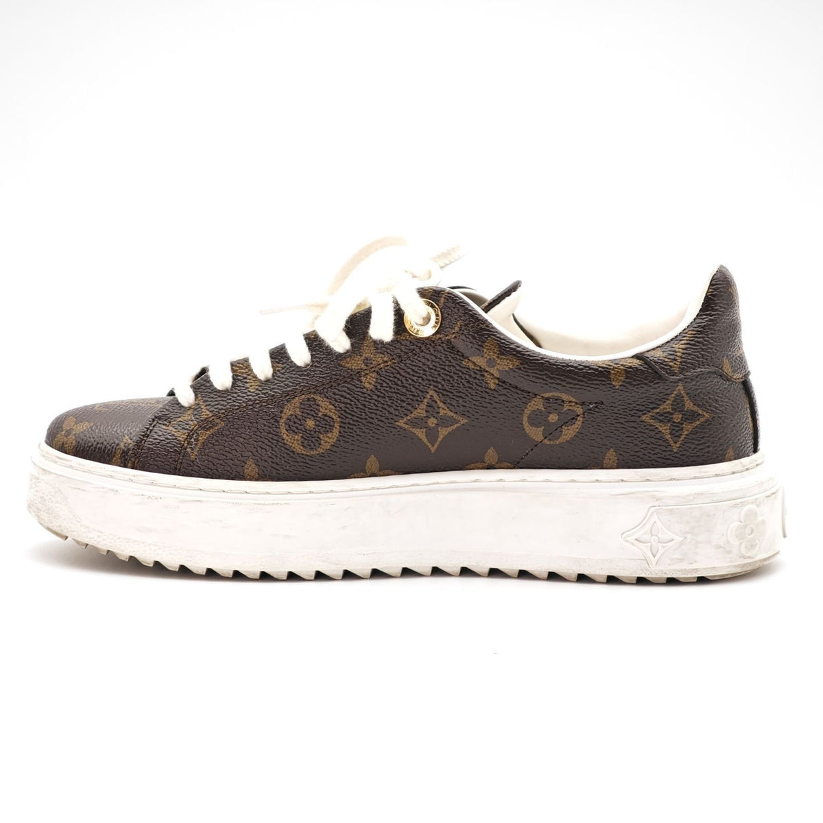 Louis Vuitton Yayoi Kusama Collaboration Sneakers Brown Bag