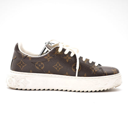 Louis Vuitton Yayoi Kusama Collaboration Sneakers Brown Bag — view 5