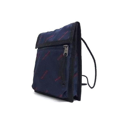Balenciaga Explorer Nylon Pouch Crossbody Bag Navy — view 3