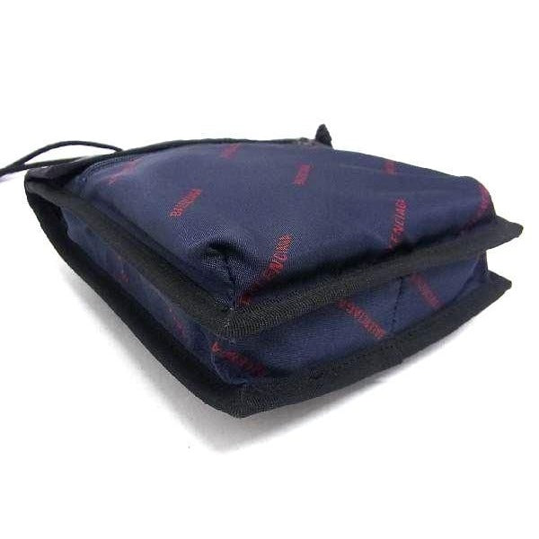 Balenciaga Explorer Nylon Pouch Crossbody Bag Navy — view 6