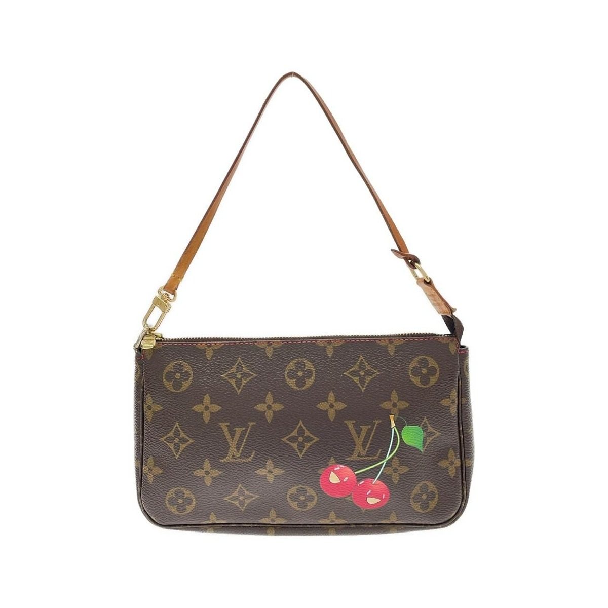 Louis Vuitton Monogram Cherry Pochette Pouch