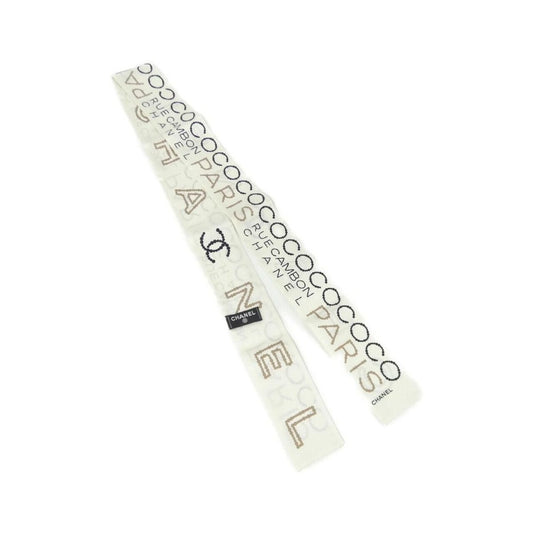 Chanel Hair Band Hair Accessories White