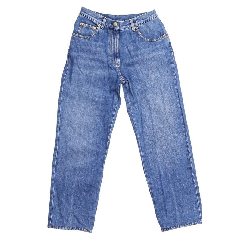Gucci Horsebit 80's Fit Denim Pants Jeans Size 28 Indigo 23SS