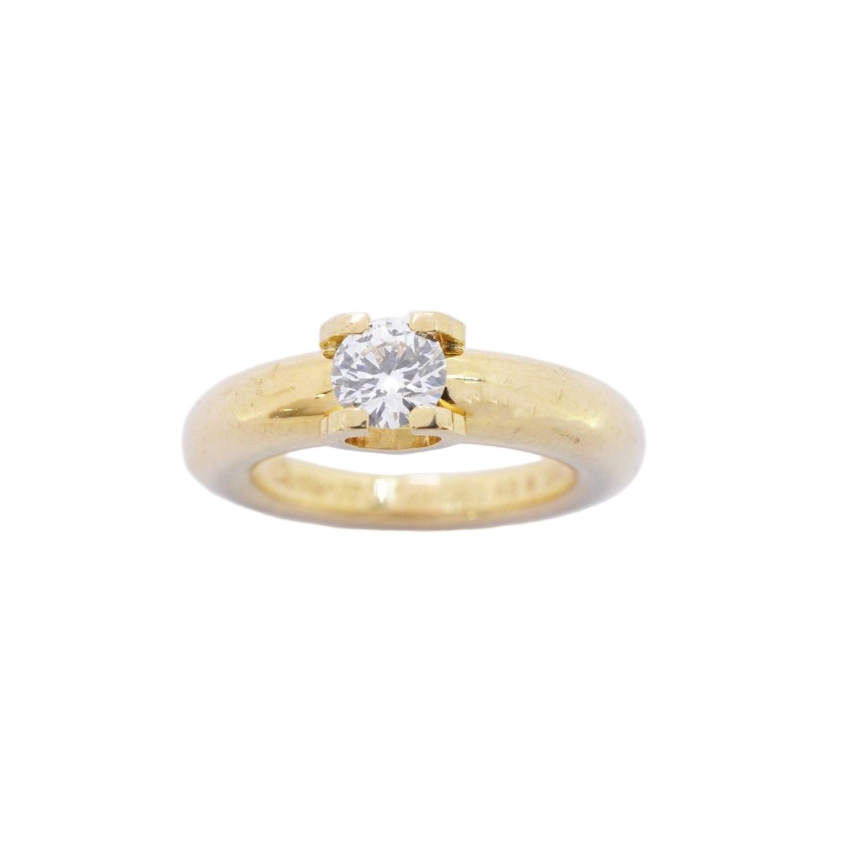 Cartier Ring C de Cartier 18k Yellow Gold Diamond — view 2