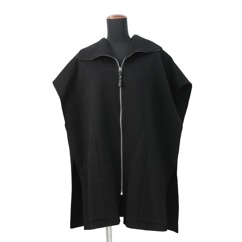 Hermes Vest Gilet Cashmere 40 Top Black
