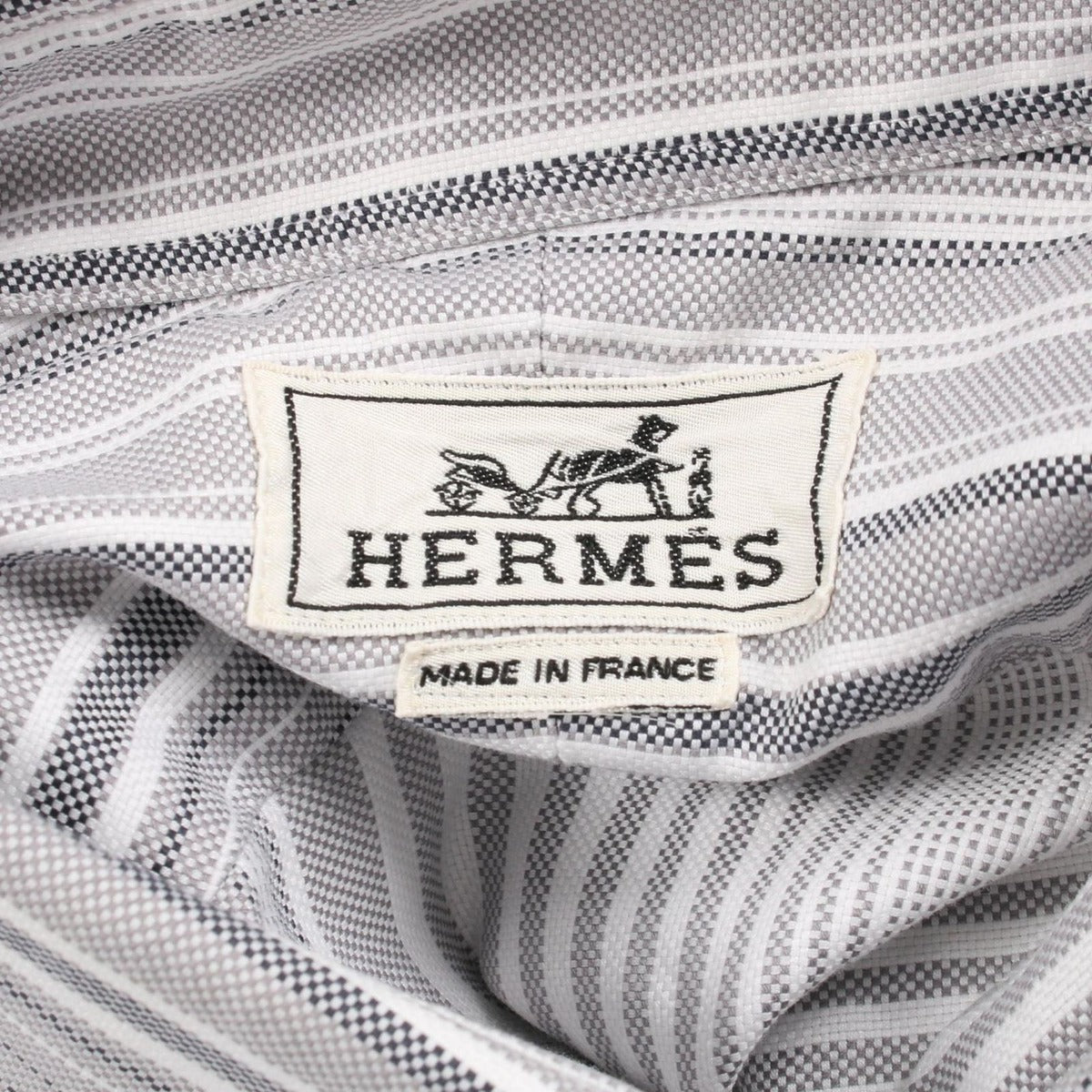 Hermes Serie Button Cotton Shirt — view 3