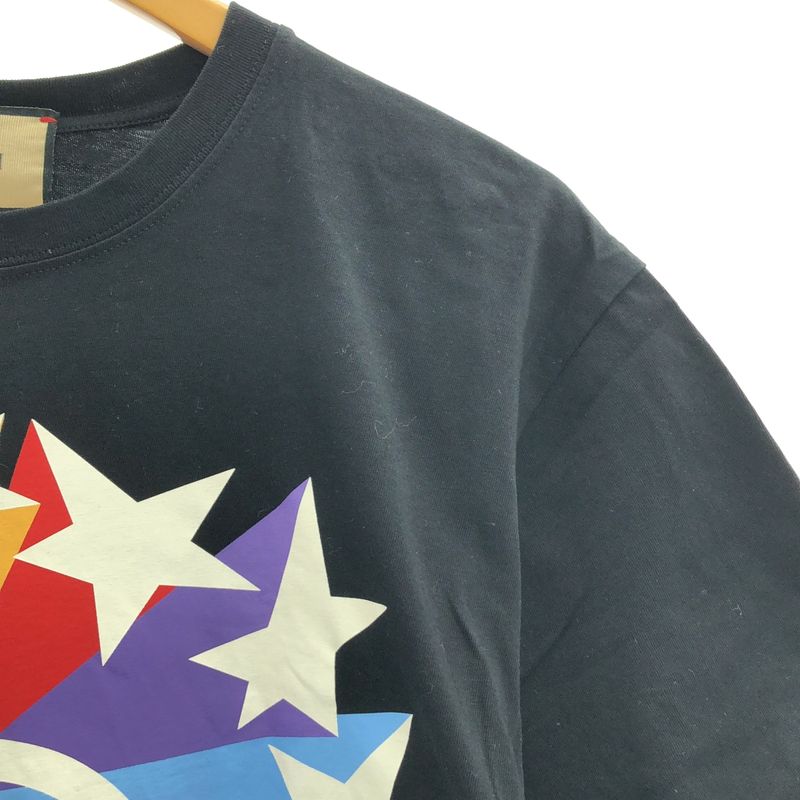 Gucci | Interlocking Logo Print T-shirt Cut And Sewn | XS | Black | Men's