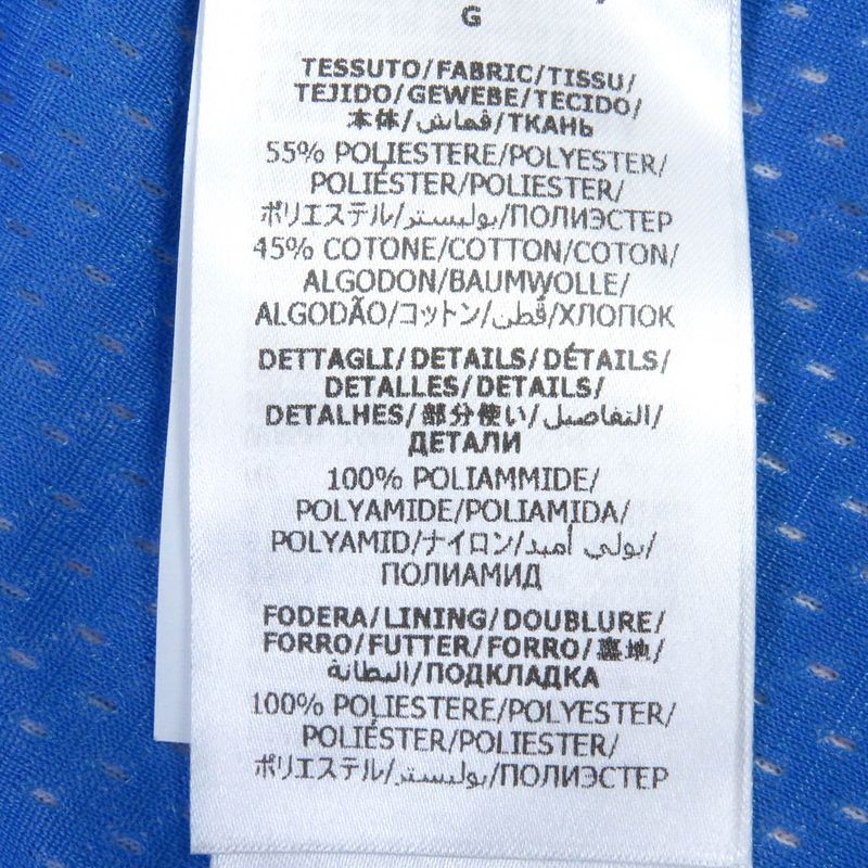 Gucci Adidas 692112 Double G Trefoil Sideline Jersey Track Jacket Blue Red L