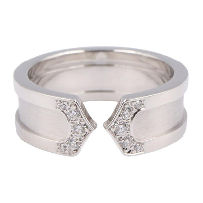 Cartier Ring C2 Diamond 18k White Gold — view 2