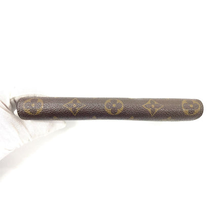 Louis Vuitton Monogram Portefeuille Emily Zipper Wallet Brown Rouge — view 4