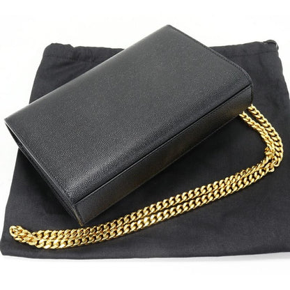 Saint Laurent Paris Chain Shoulder Bag Handbag Kate Small Grained — view 3