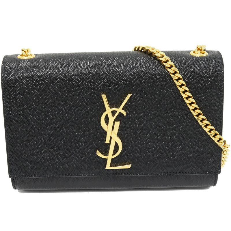Saint Laurent Paris Chain Shoulder Bag Handbag Kate Small Grained