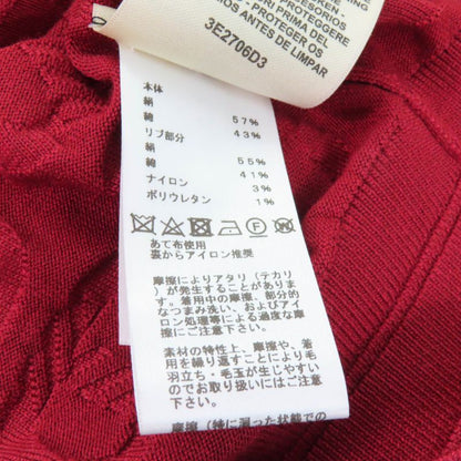 Hermes 2023 3e2706d3 Chaine D'ancre V-neck Long Sleeves Silk Cotton Cardigan