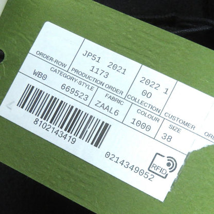 Gucci 22SS 669523 Wool Logo Gold Button Back Pleats Seventh Sleeve Double