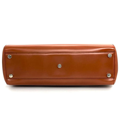 Gucci Lady Lock Tote Bag Leather 331821 Brown Men's