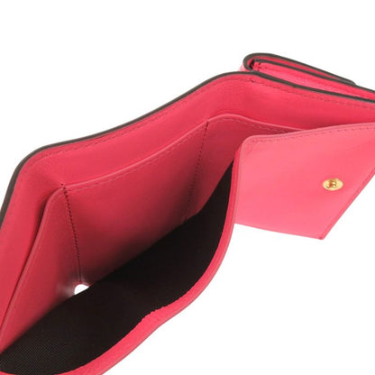 Fendi Baguette Micro Trifold Wallet 8m0395 Leather Pink 1780 Fendi