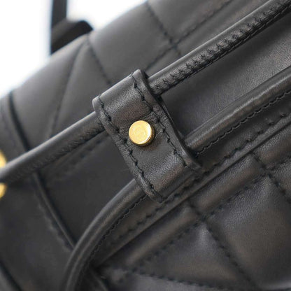 Christian Dior 24ss Backpack Small Maxi Cannage Calfskin M3350uhow_m900 Black