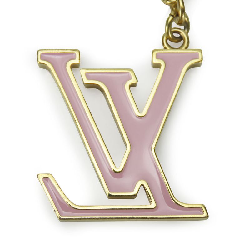Louis Vuitton Key Holder Spring Street M01187 LV Signature Monogram Metal Brown