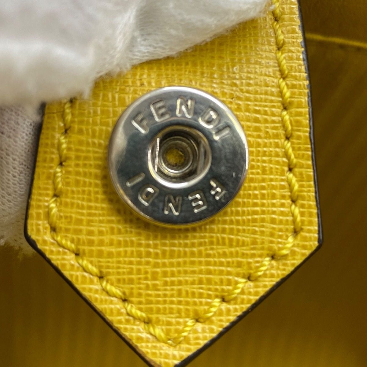 Fendi Tote Toujour Yellow Formal Travel — view 13
