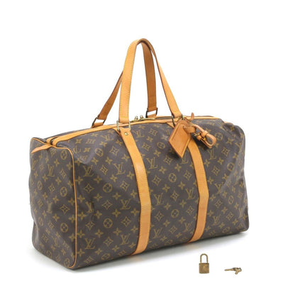 Louis Vuitton Monogram Keepall Bandouliere 45 Boston Bag