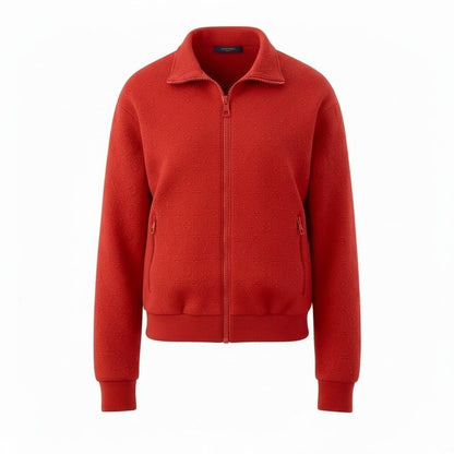 Louis Vuitton LV Monogram Zip Jacket S Red