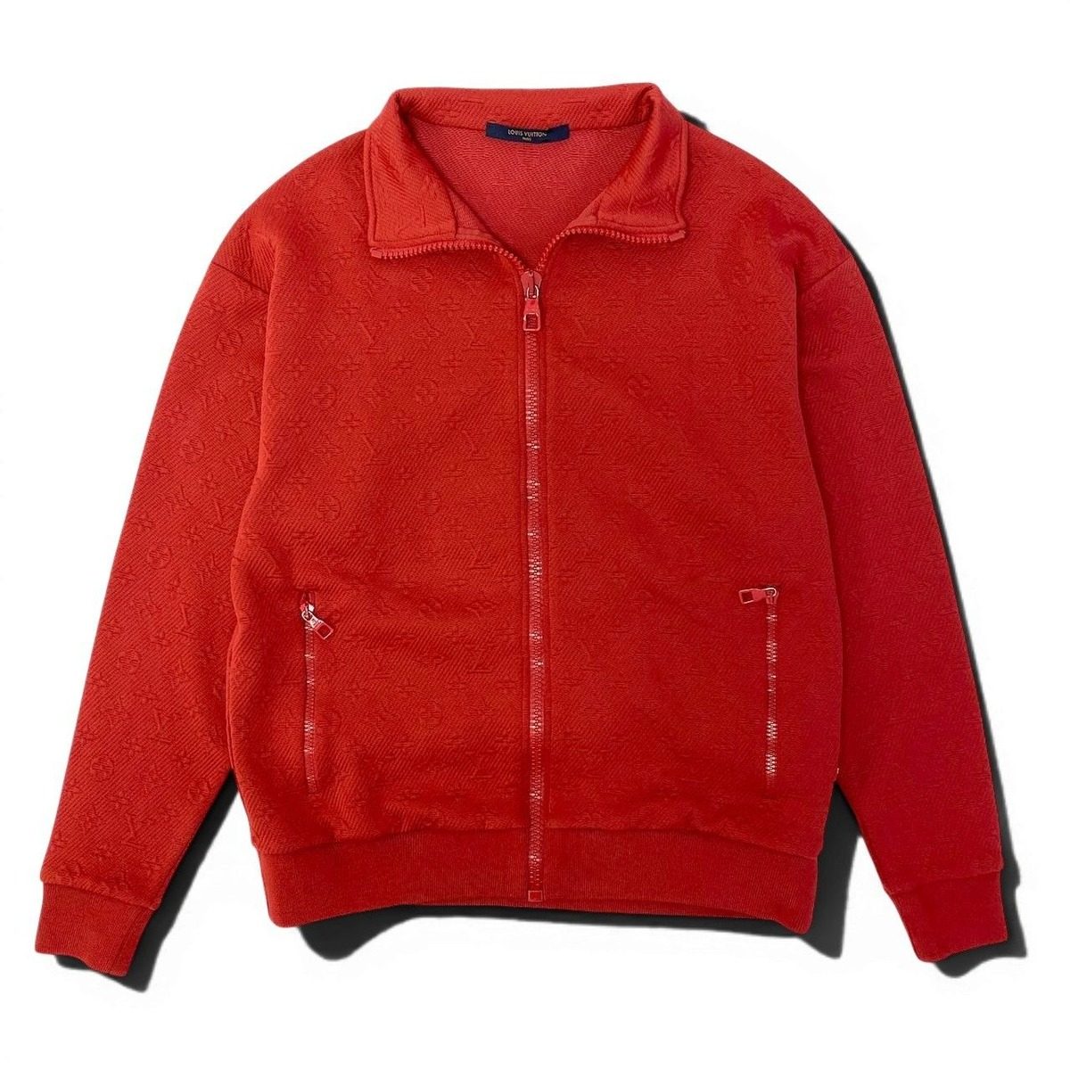 Louis Vuitton LV Monogram Zip Jacket S Red — view 2