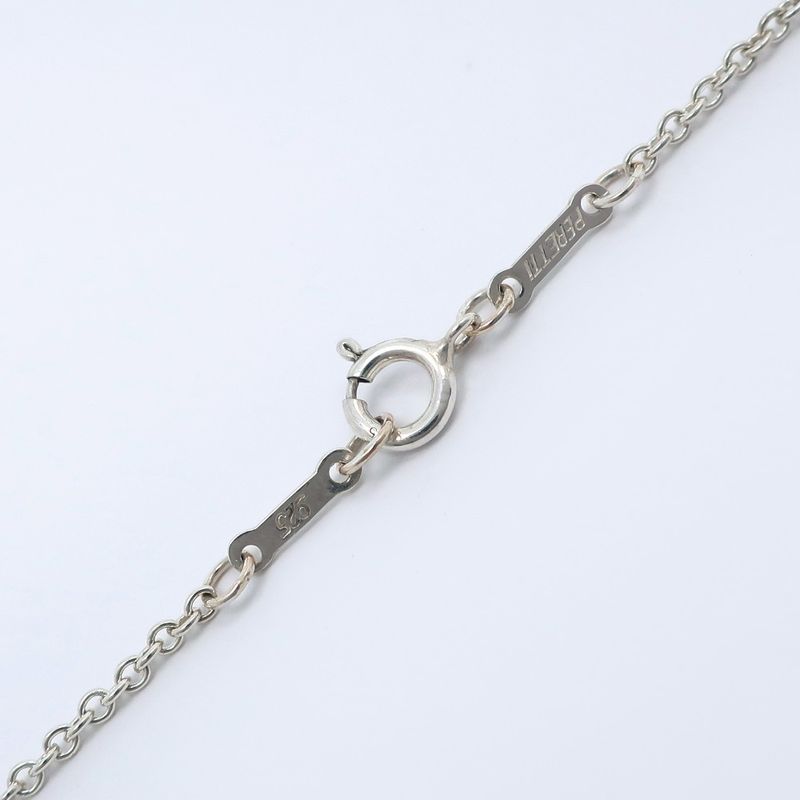 Tiffany & Co Open Heart Large Elsa Peretti 925 Silver Ladies 16.3g Necklace