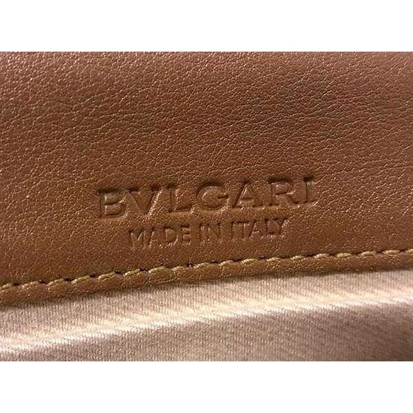 Bvlgari Wallet Corole 33625 Brown Leather Bifold Long — view 2