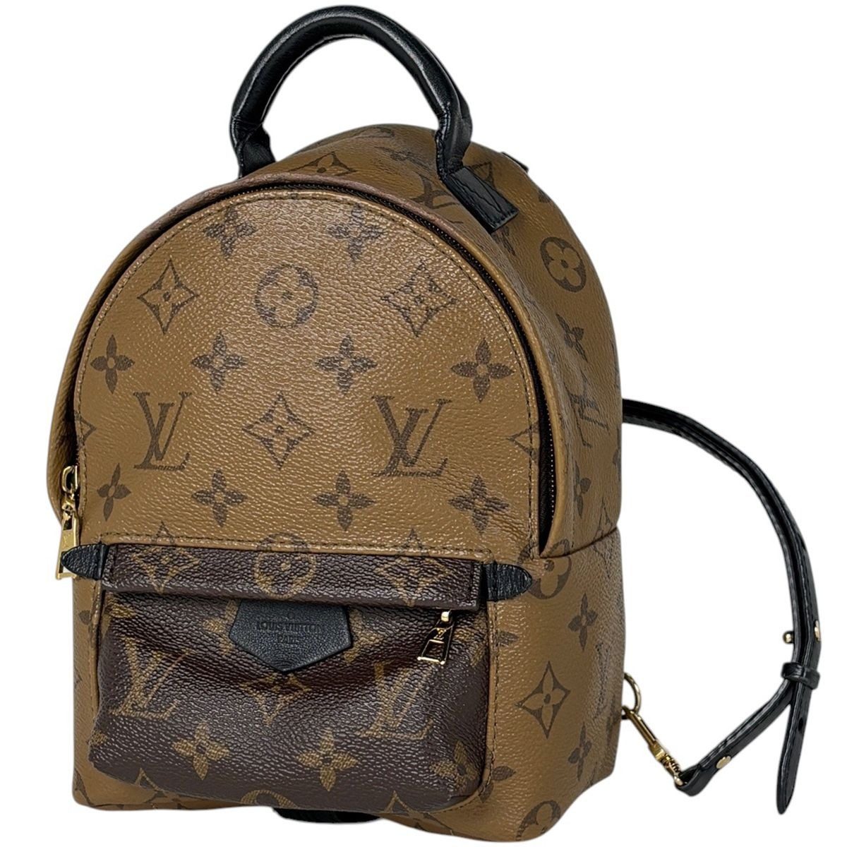 Louis Vuitton Palm Springs Backpack Mini Monogram Reverse Brown