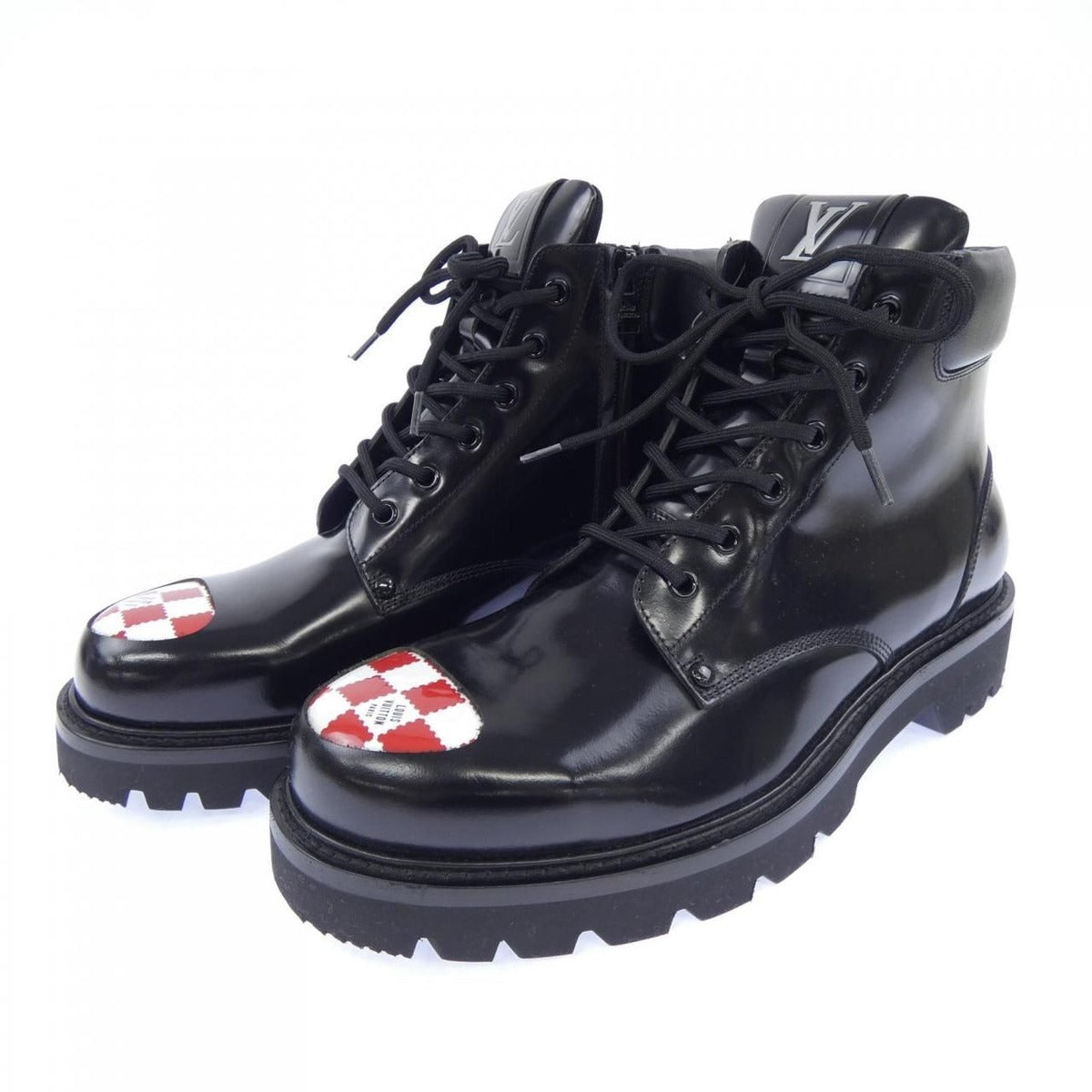 Louis Vuitton Oberkamphrein Boots Black 8 — view 3