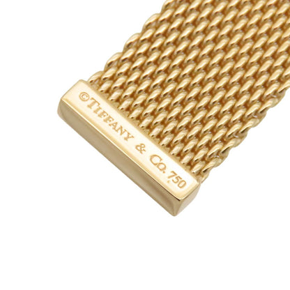 Tiffany & Co Somerset Necklace Yellow Gold 18K Diamond Mesh — view 7