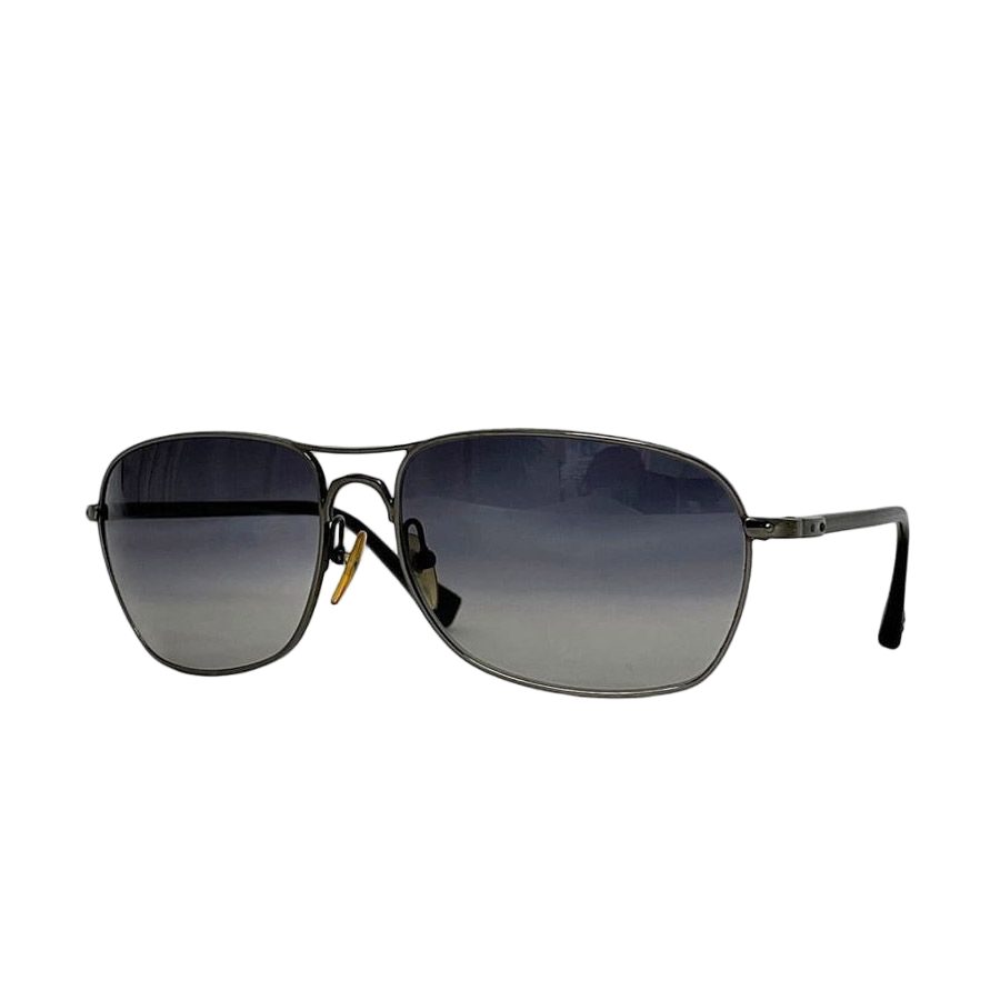 Louis Vuitton Sunglasses Silver Black Gradient Metal Acetate Eyewear