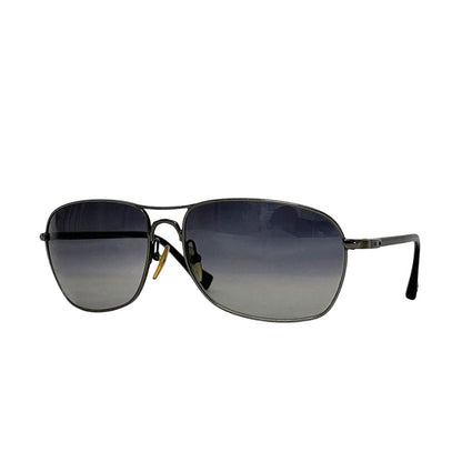 Louis Vuitton Sunglasses Silver Black Gradient Metal Acetate Eyewear