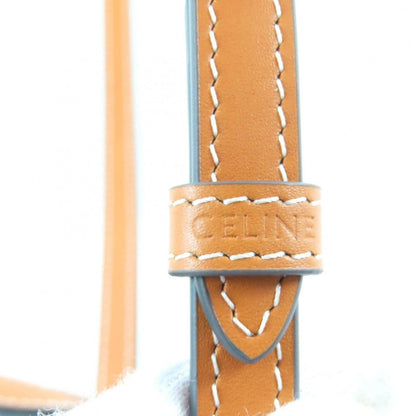 Celine Small Cubo Honey Logo Triomphe Canvas 2-Way Shoulder Bag — view 13