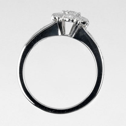 [van Cleef & Arpels] Van Cleef & Arpels Fleurette Pt950platinum × Diamond #8