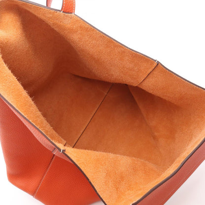 Hermes Tote Cover Serie 46 Orange Poppy Leather — view 3