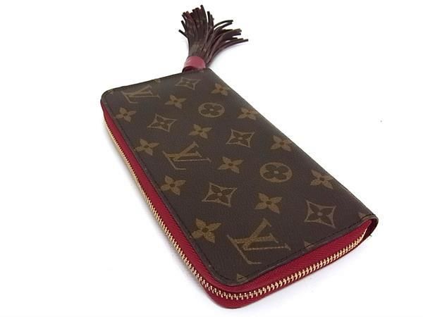Louis Vuitton M62256 Monogram Zippy Wallet Tassel Round Zipper