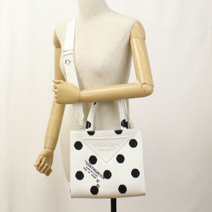 Prada 2WAY 1bg391 Tote Bag Canvas Scuff Deuce