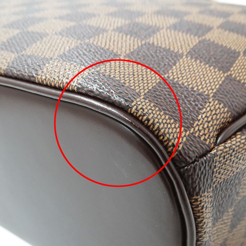 Louis Vuitton Bag Damier Women's Branded Handbag Sariah Orizontal N51282 Brown