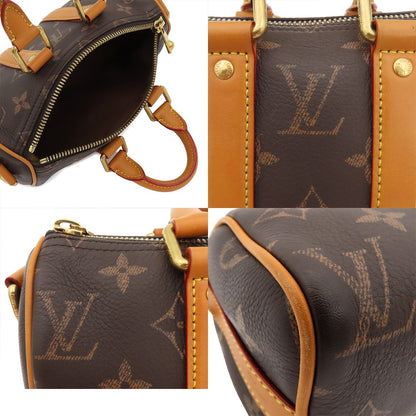 Louis Vuitton Keepall Bandouliere 25 Monogram Brown Gold Calfskin 2-Way — view 6