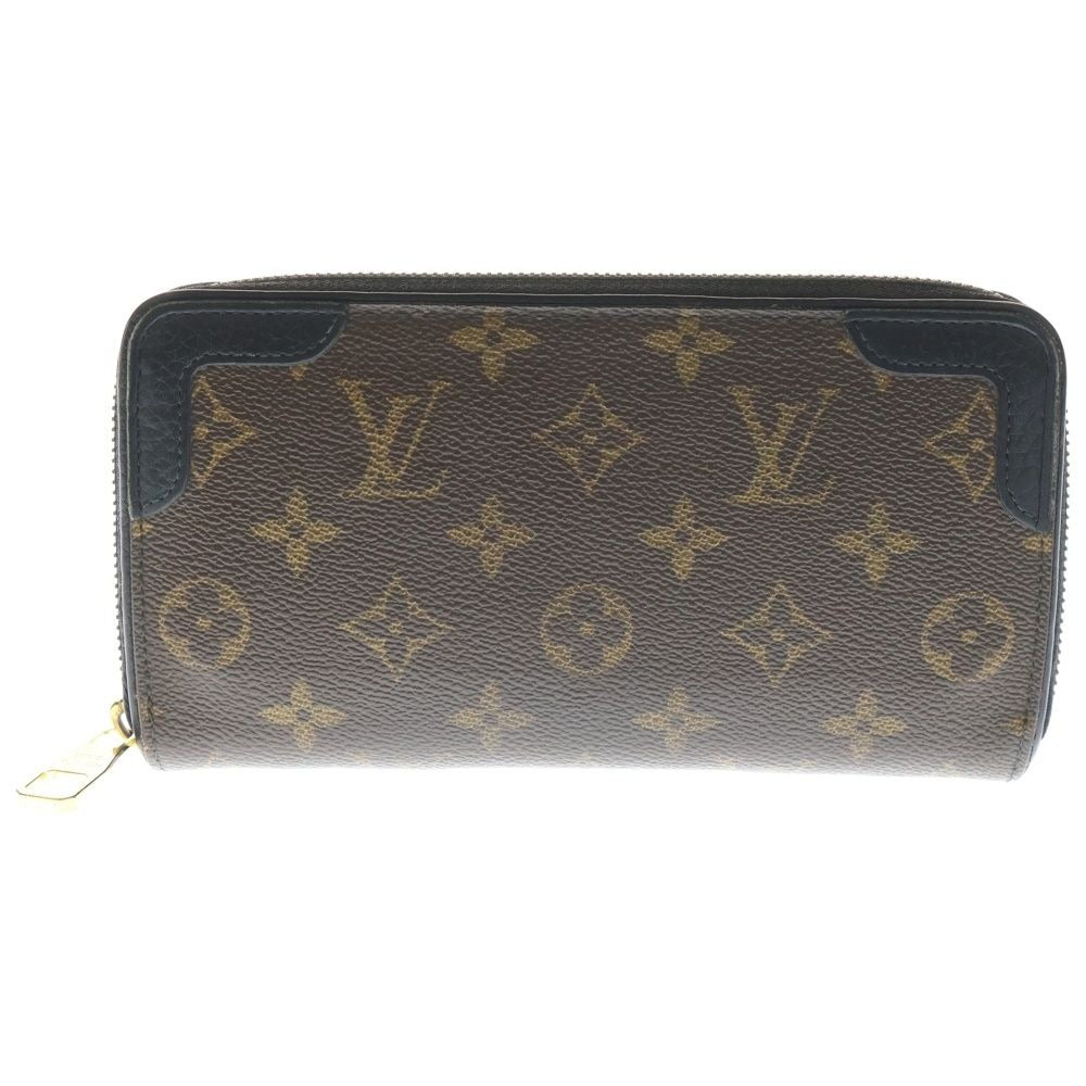 Louis Vuitton Monogram Retiro Round Zipper Long Wallet