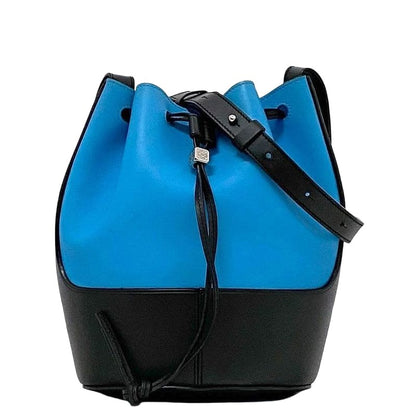 Loewe Shoulder Bag Light Blue Black Balloon