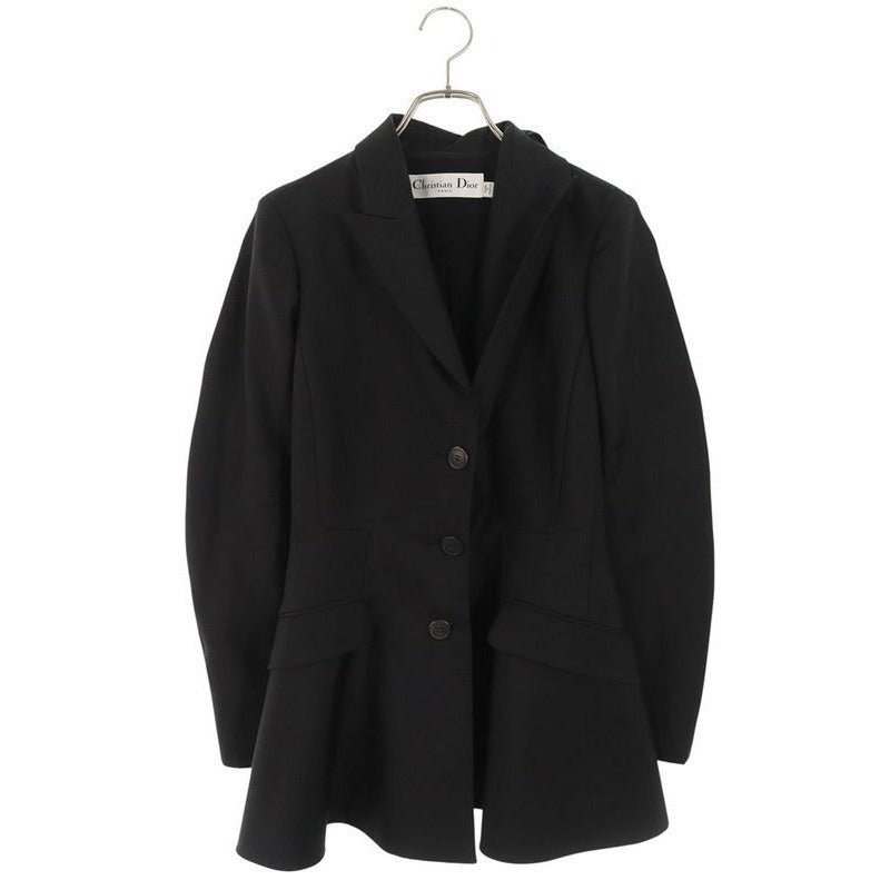 Christian Dior 3 B1112 Back Bow Tie Design Jacket Women 36