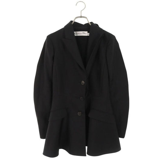 Christian Dior 3 B1112 Back Bow Tie Design Jacket Women 36
