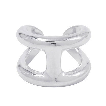 Hermes Ring Osmose GM Silver 53